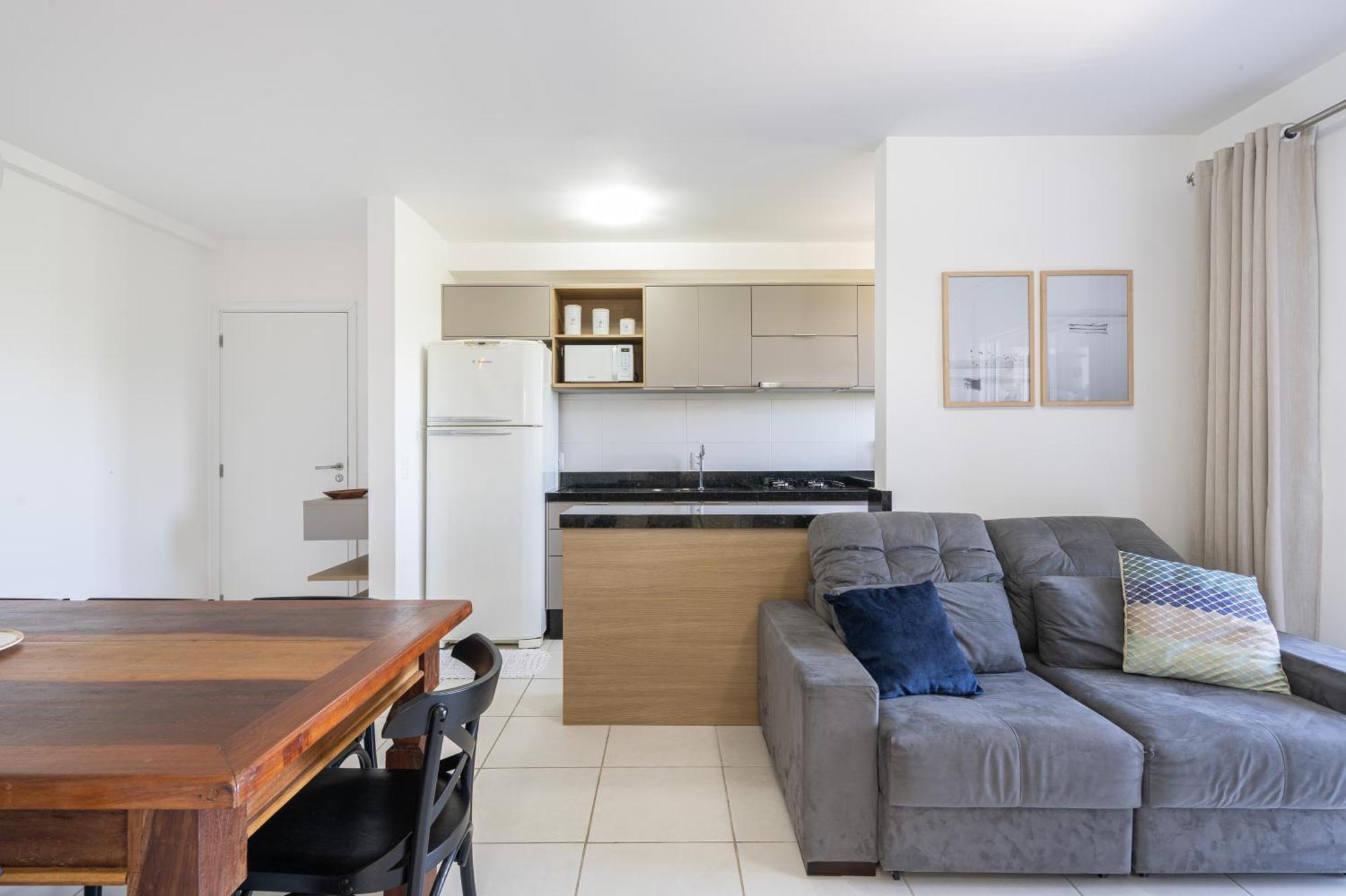 Apartment A150 M Da Com Sacada, Wi-fi, Piscina, Portaria 24h, Playground E Vaga De Garagem *