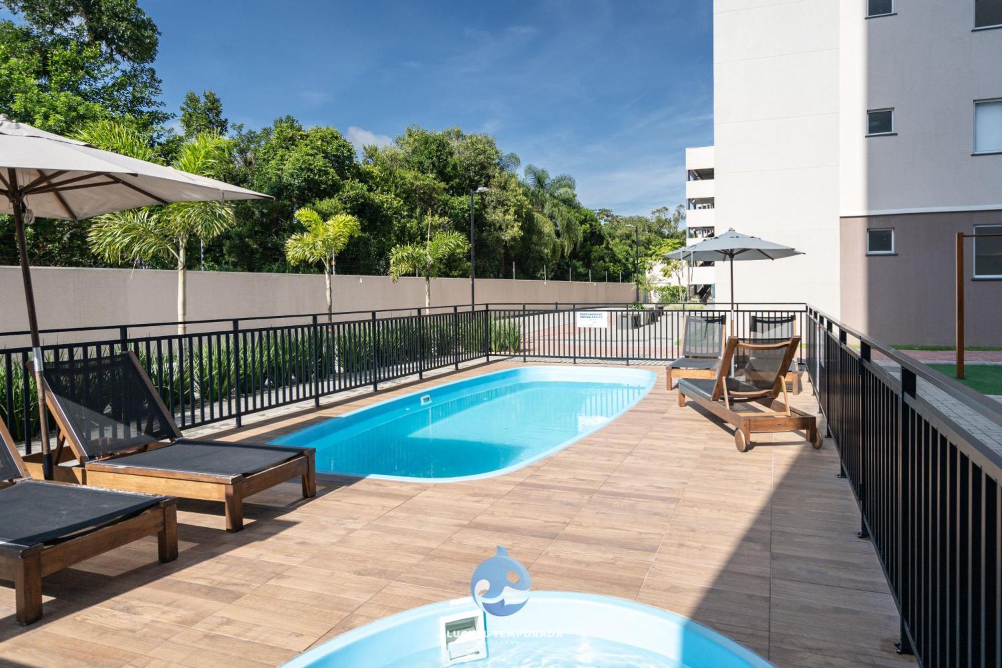 A150 M Da Com Sacada, Wi-fi, Piscina, Portaria 24h, Playground E Vaga De Garagem Picarras