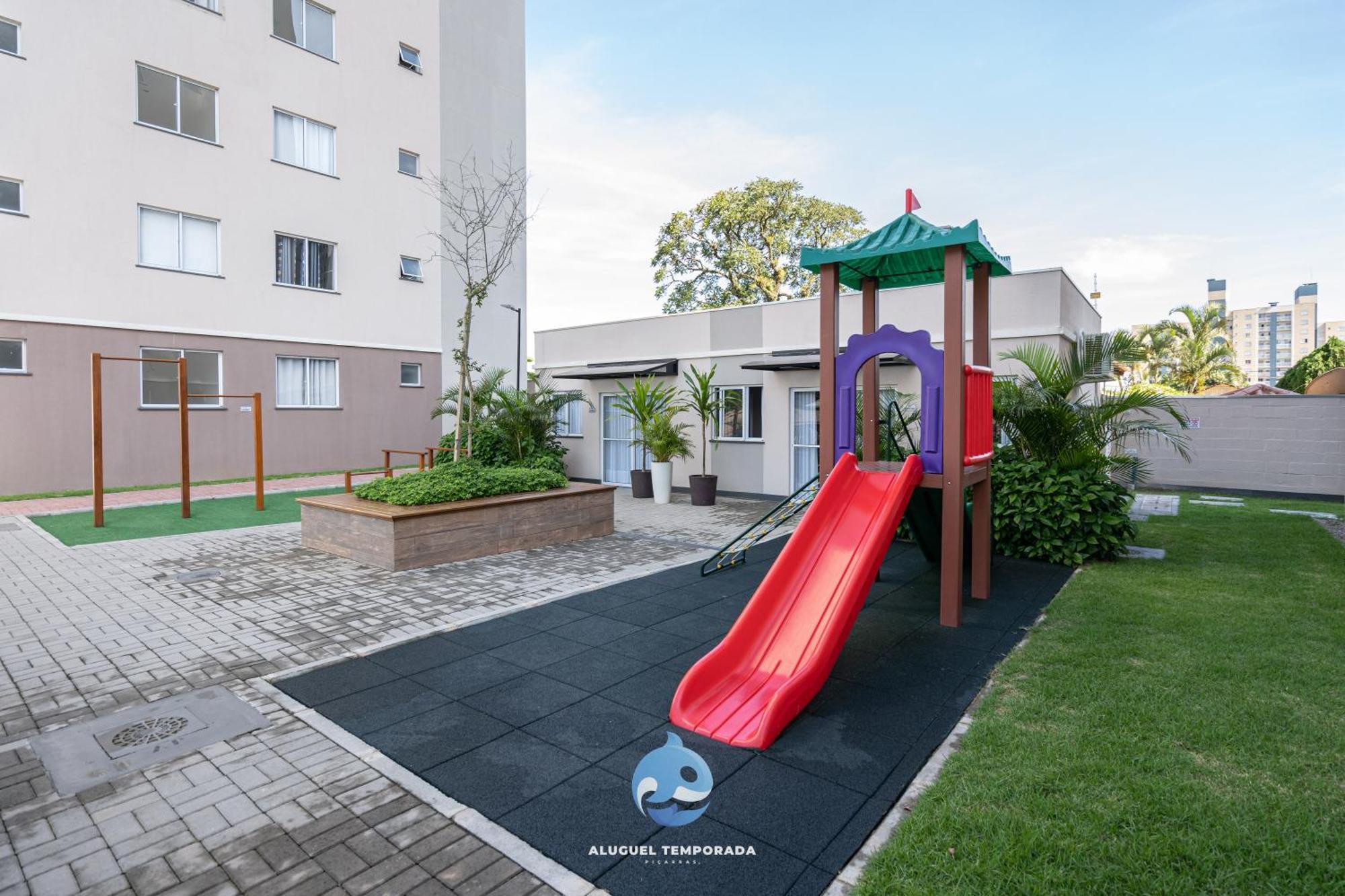 A150 M Da Com Sacada, Wi-fi, Piscina, Portaria 24h, Playground E Vaga De Garagem Apartment Picarras
