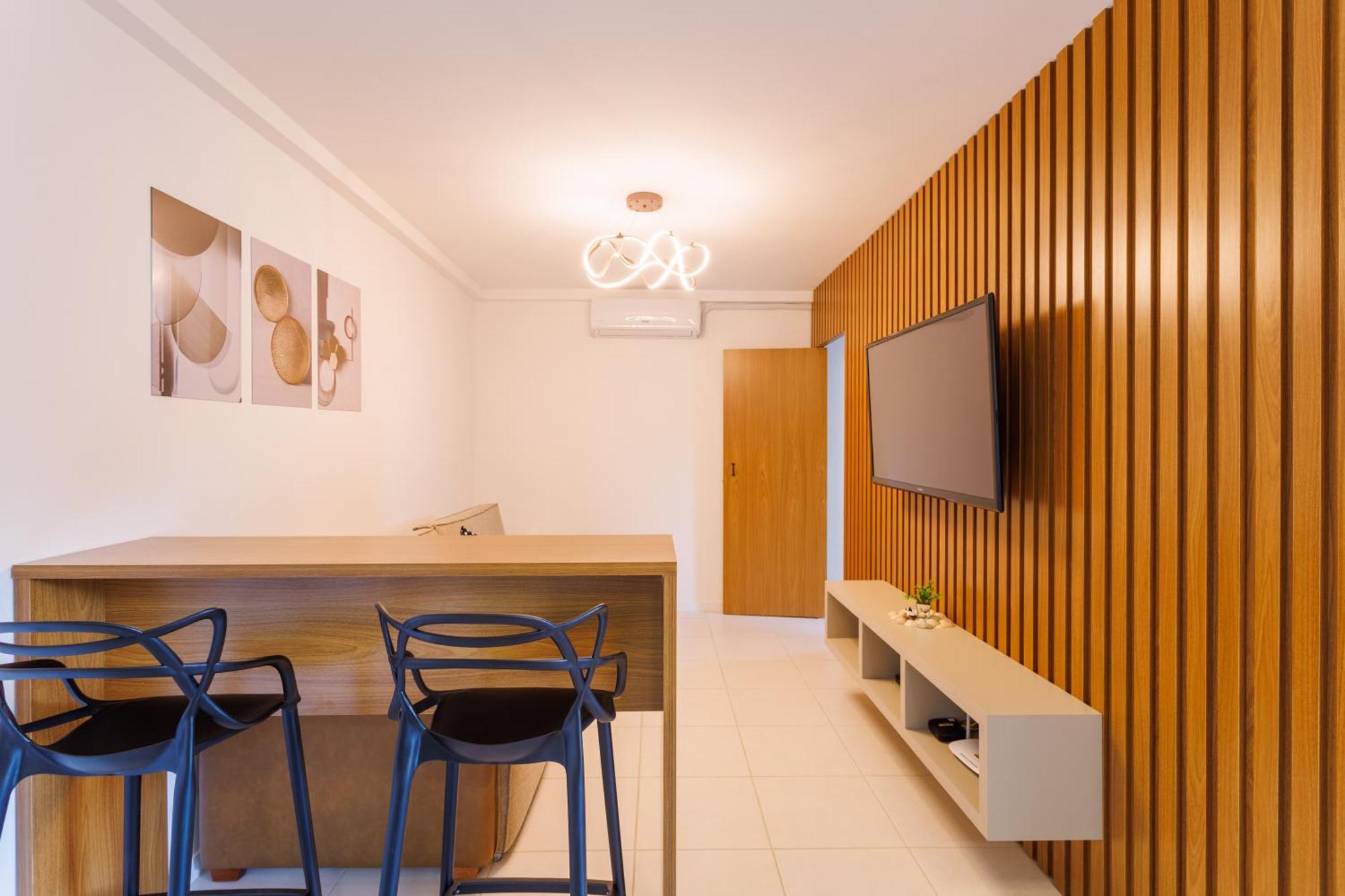 A150 M Da Com Sacada, Wi-fi, Piscina, Portaria 24h, Playground E Vaga De Garagem Apartment *